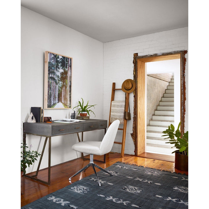 Sabrina Desk - Grey Shagreen