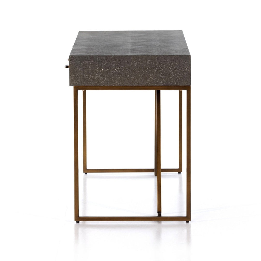 Sabrina Desk - Grey Shagreen