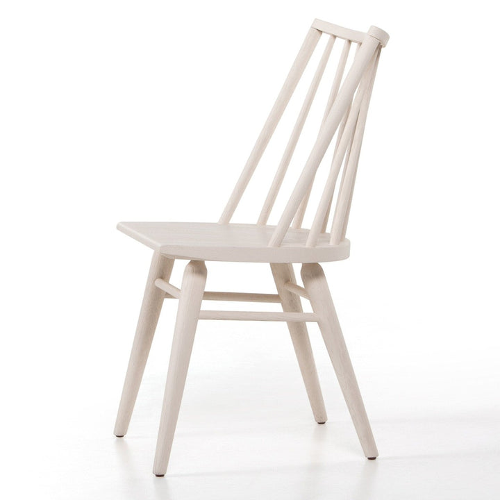 Logan Windsor Chair - Off White Oak Solid