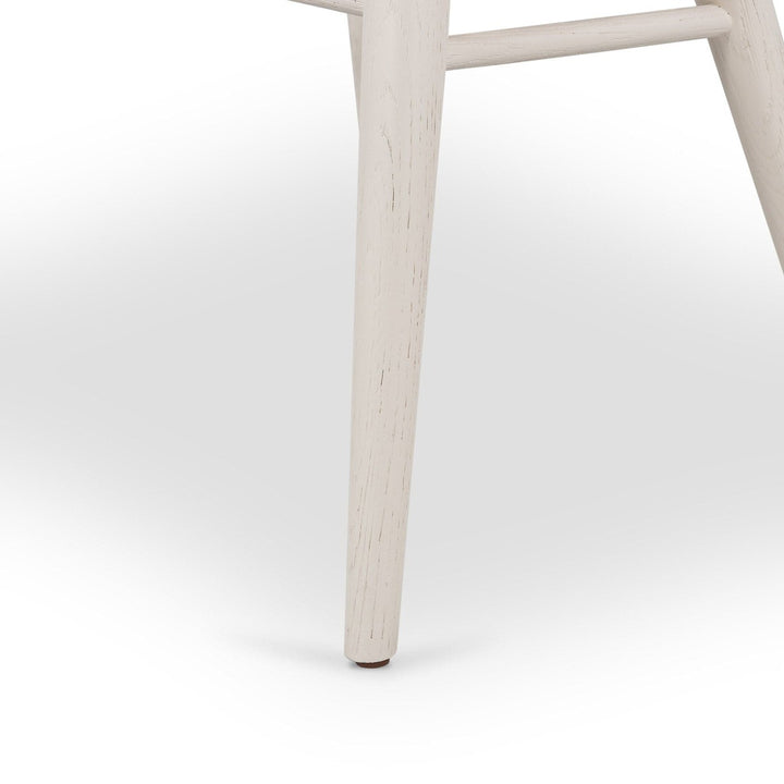 Logan Windsor Chair - Off White Oak Solid