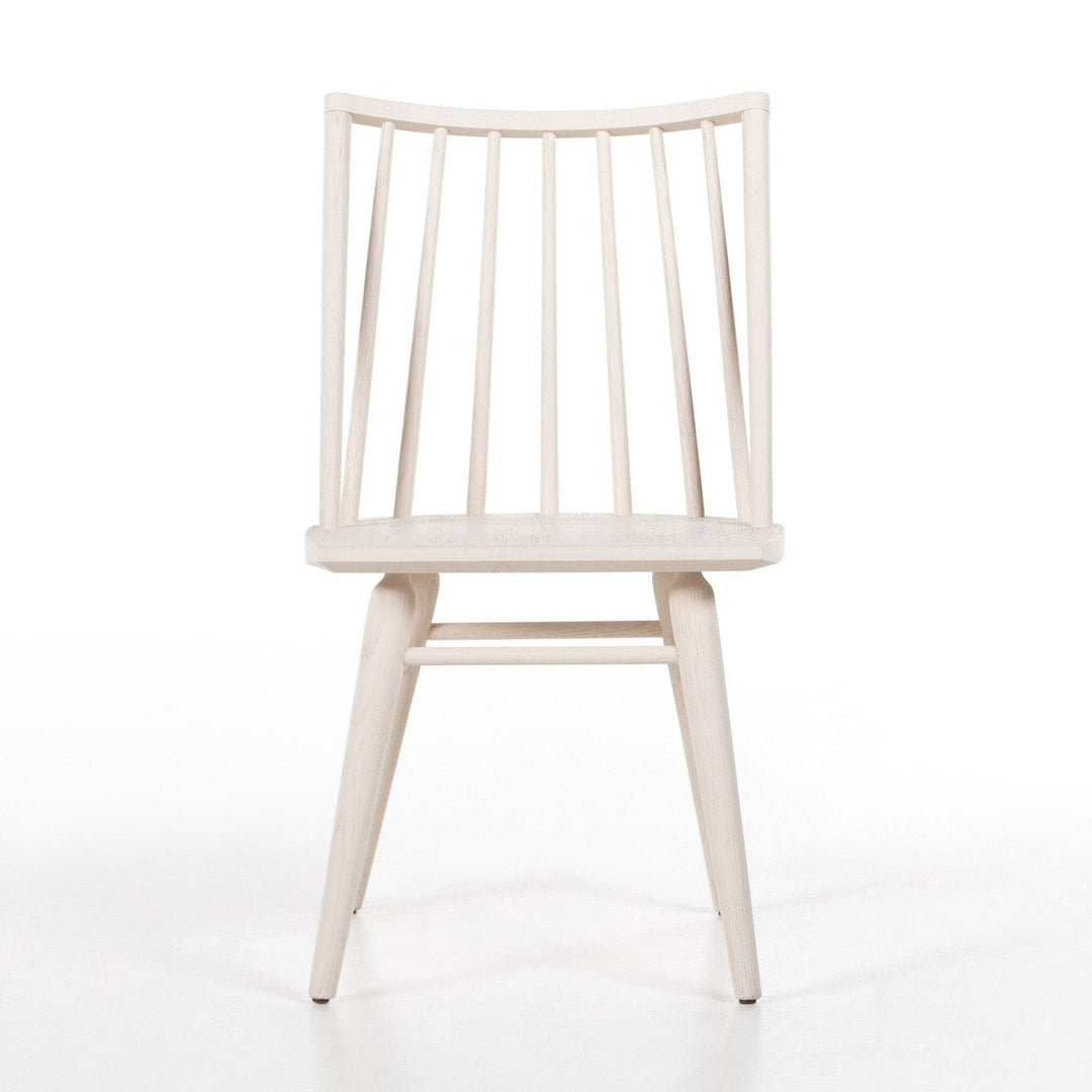 Logan Windsor Chair - Off White Oak Solid