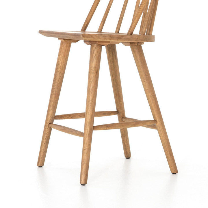 Logan Windsor Counter Stool - Sandy Oak