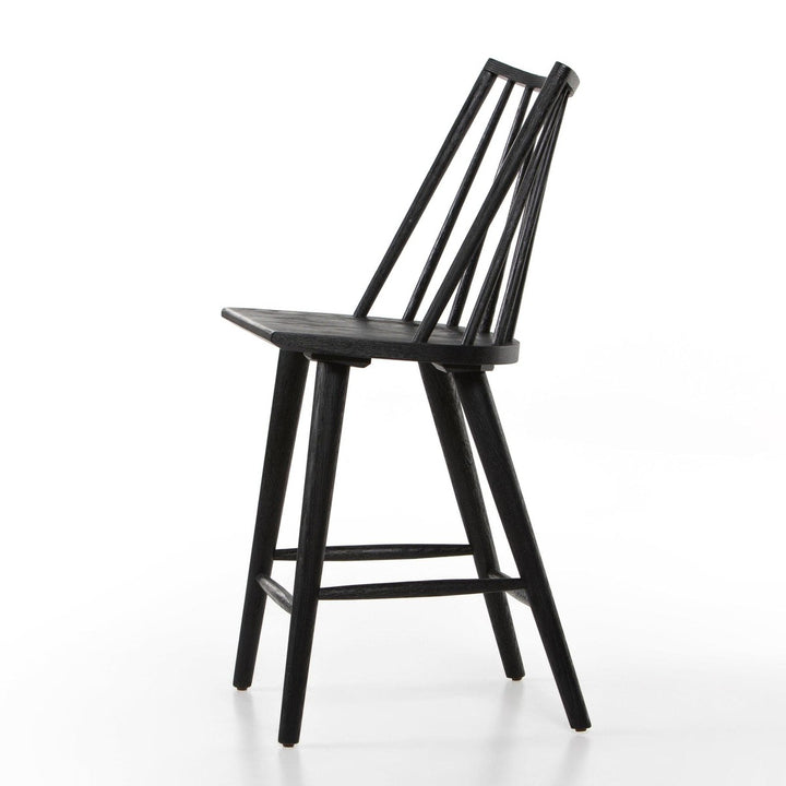 Logan Windsor Counter Stool - Black Oak