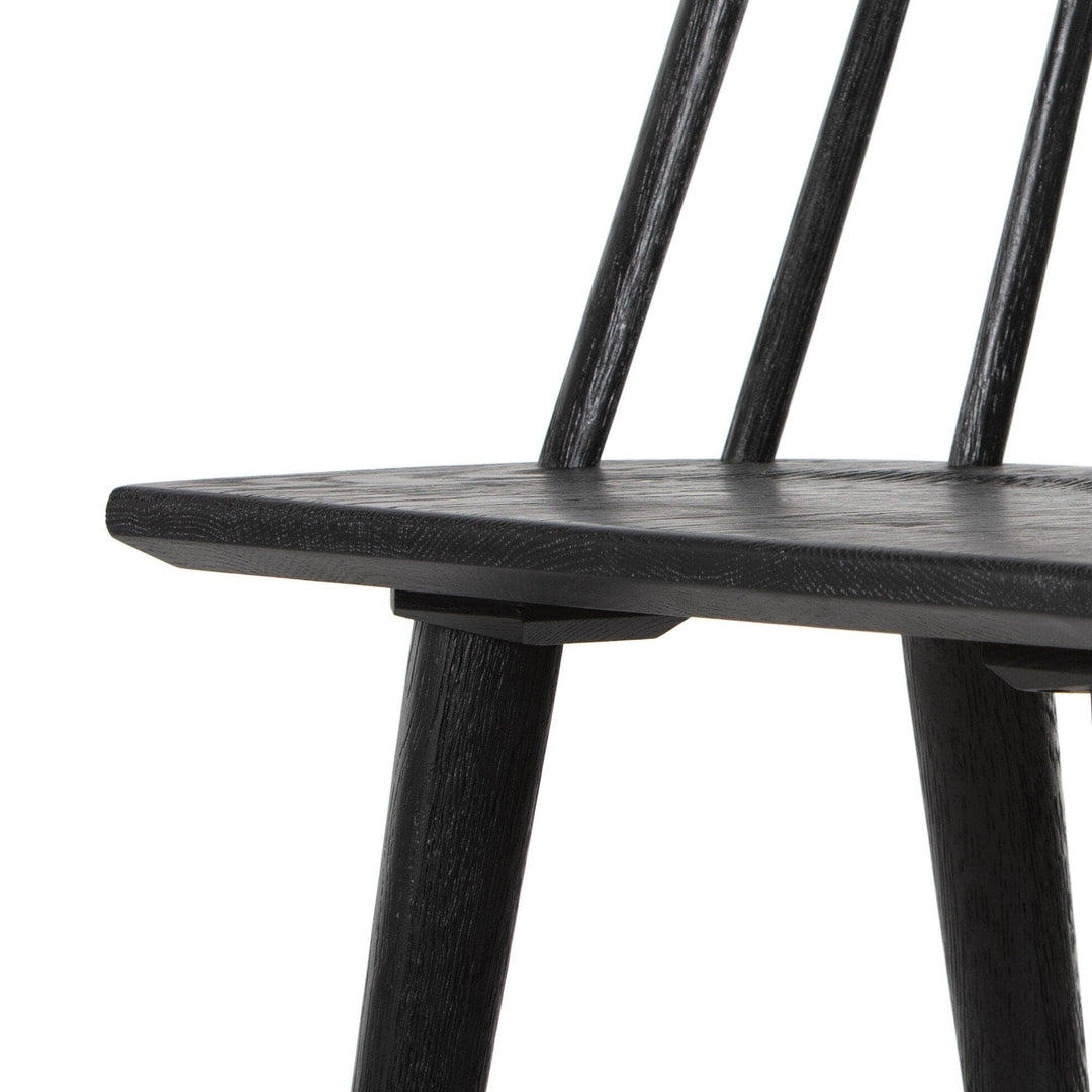 Logan Windsor Counter Stool - Black Oak