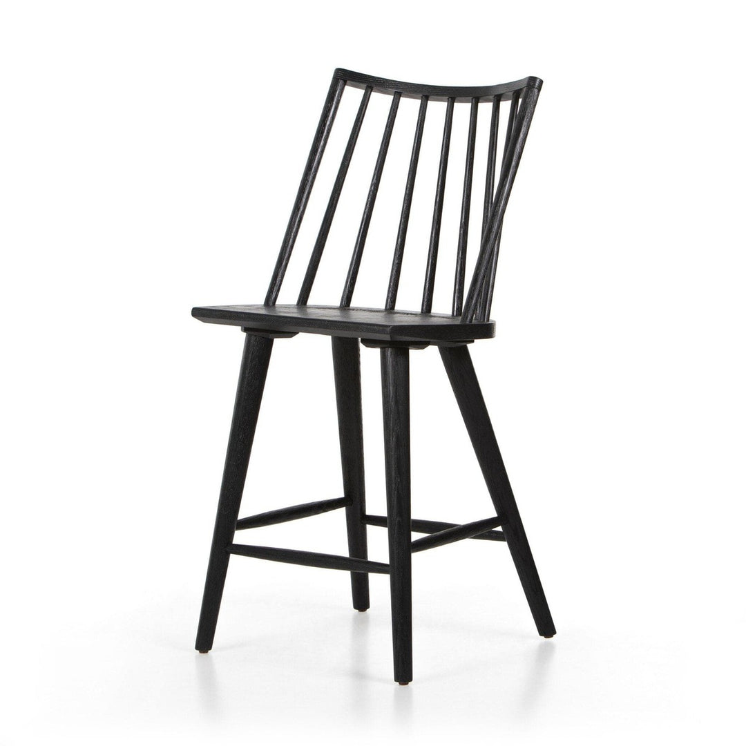 Logan Windsor Counter Stool - Black Oak