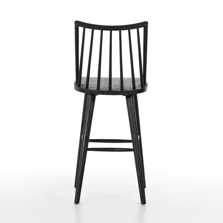 Logan Windsor Bar Stool - Black Oak