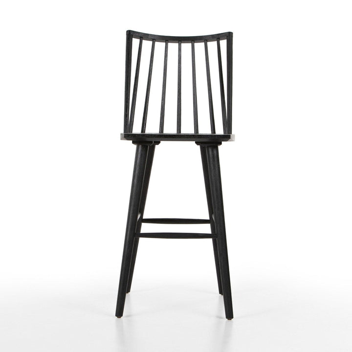 Logan Windsor Bar Stool - Black Oak