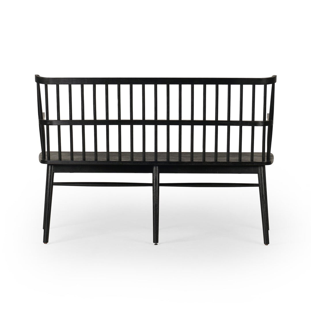 Willow Bench - Matte Black