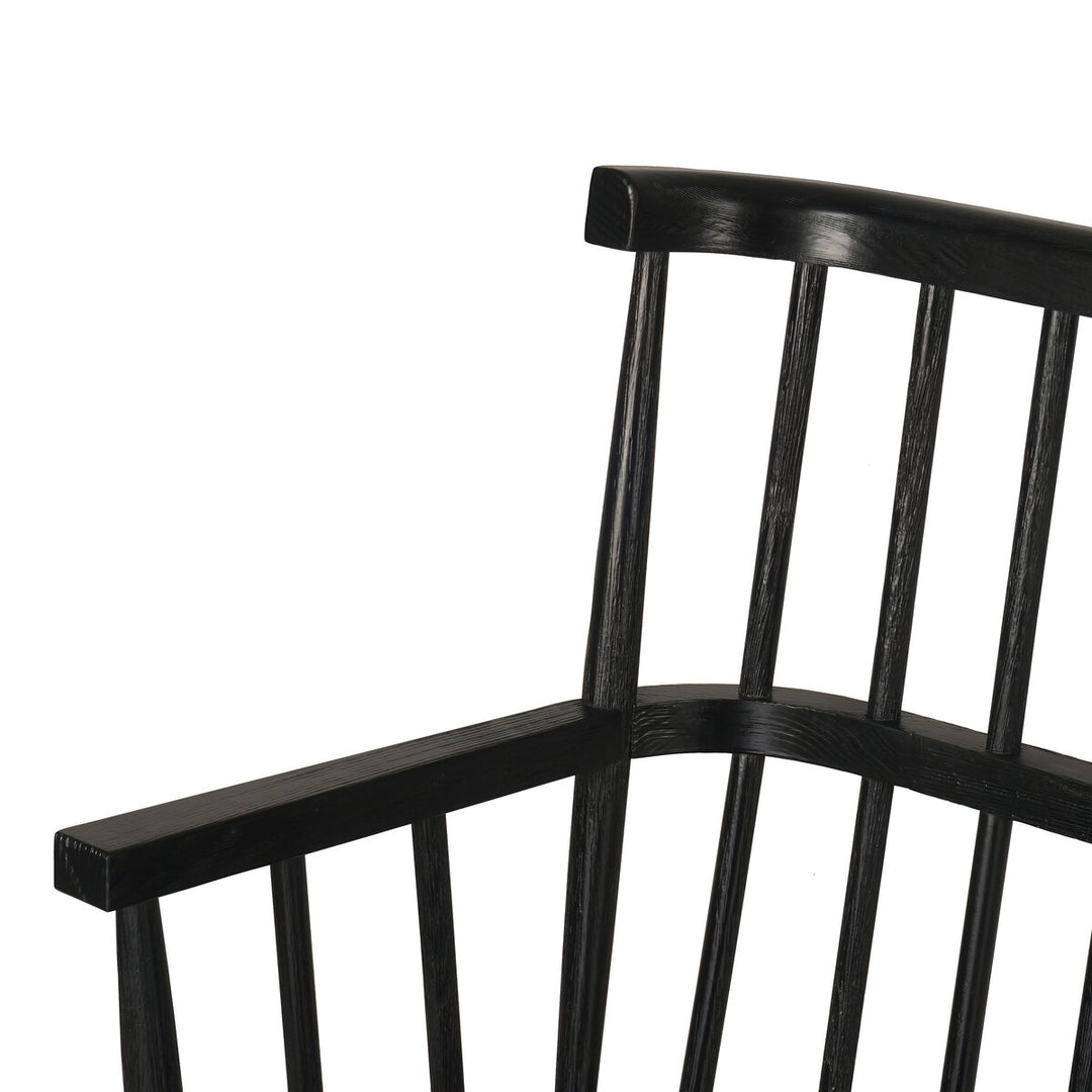 Willow Bench - Matte Black