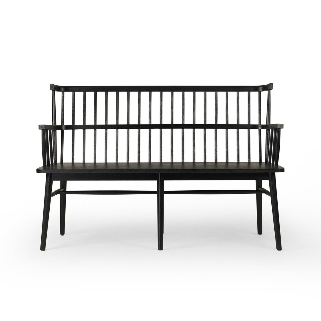 Willow Bench - Matte Black