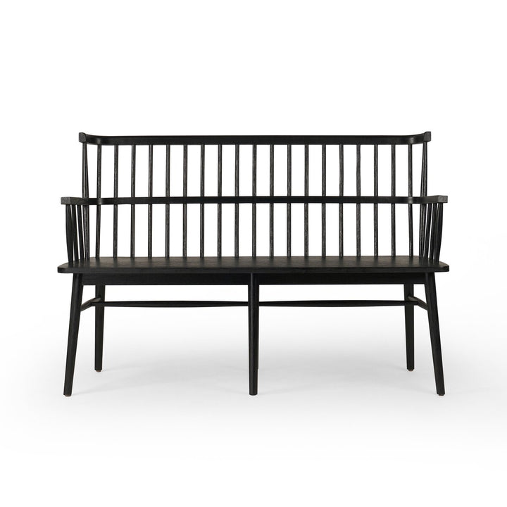 Willow Bench - Matte Black