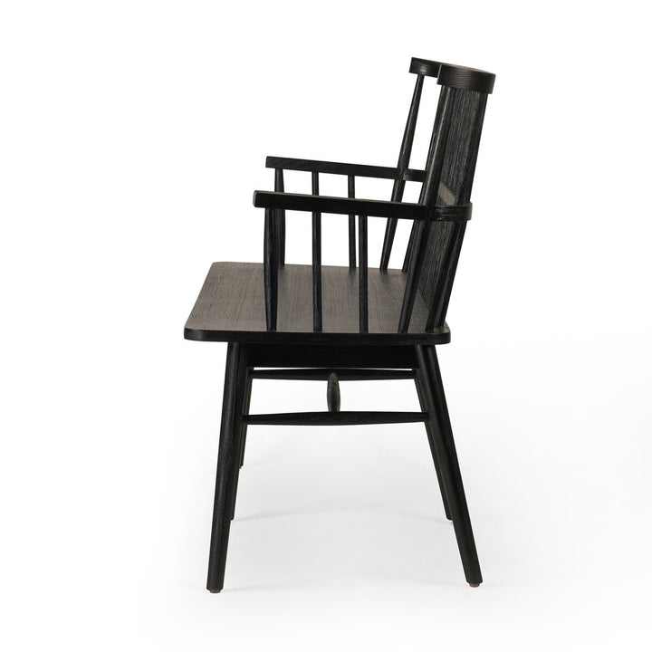 Willow Bench - Matte Black