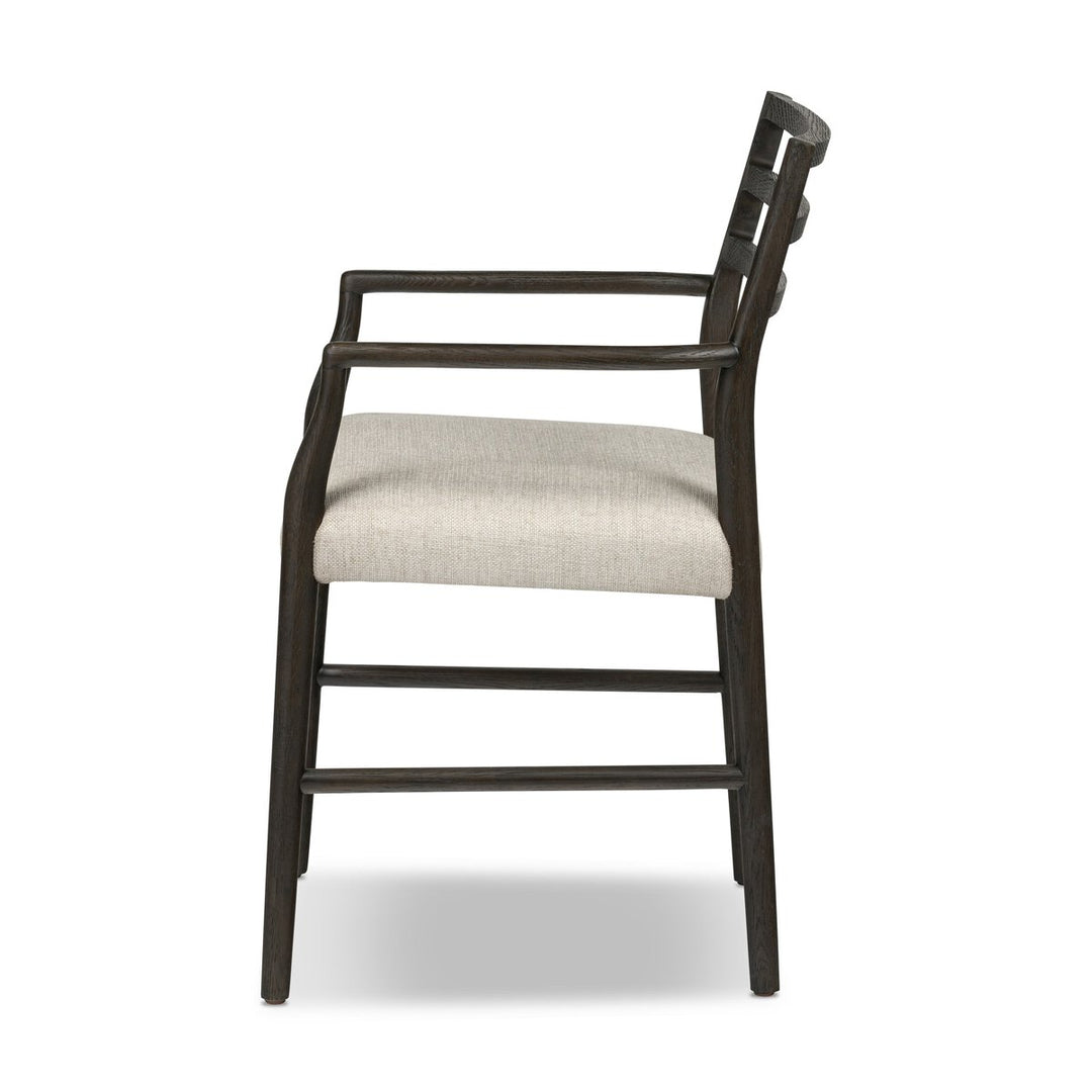 Glenmore Dining Arm Chair - Light Carbon