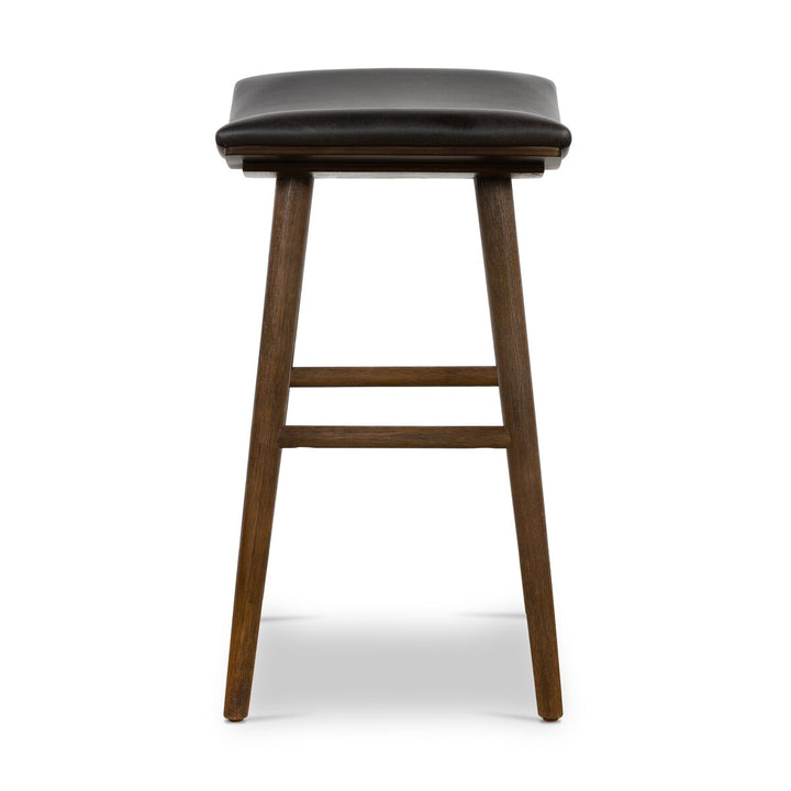 Liberty Bar + Counter Stool - Counter Stool - Distressed Black - Warm Parawood