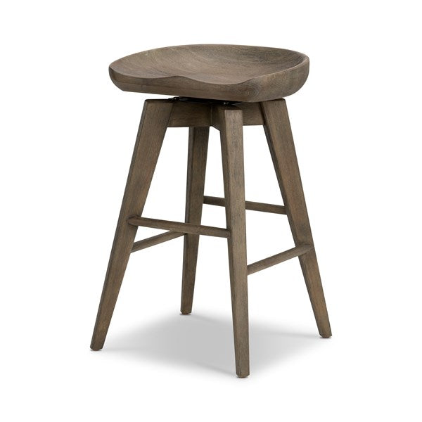 Paramore Swivel Bar + Counter Stool-Four Hands-FH-107657-005-Bar StoolsCounter-1-France and Son