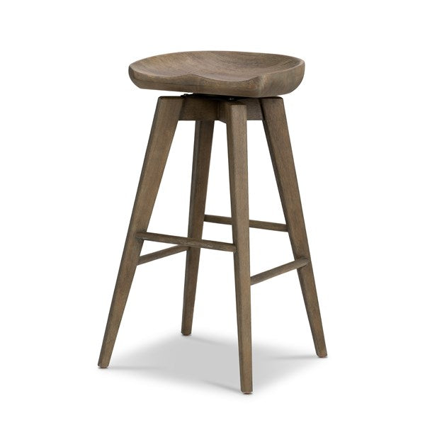 Paramore Swivel Bar + Counter Stool-Four Hands-FH-107657-007-Bar StoolsBar-2-France and Son