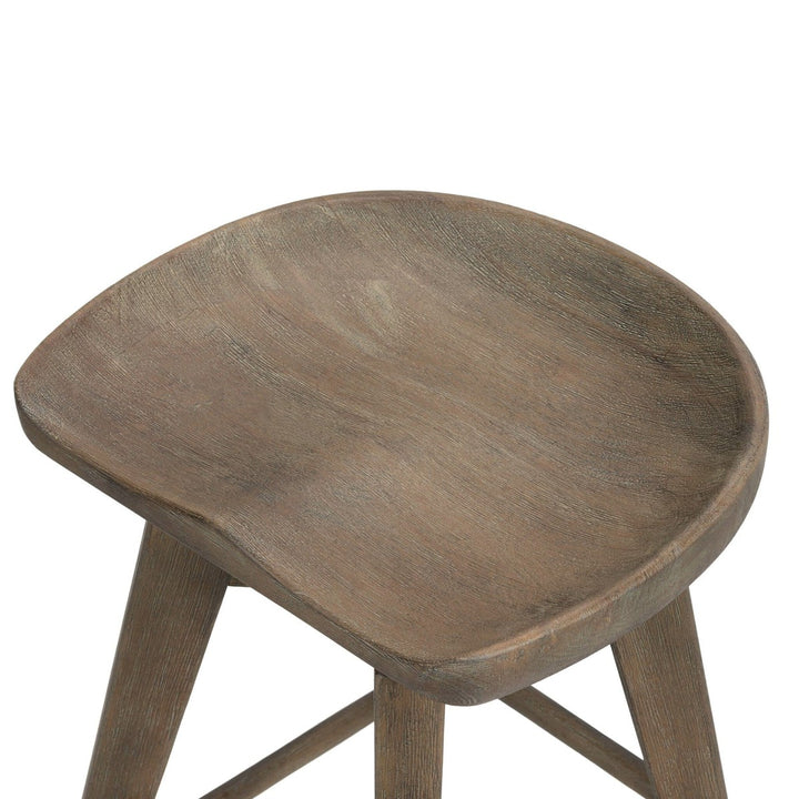 Parker Counter Stool - Brushed Shale Grey