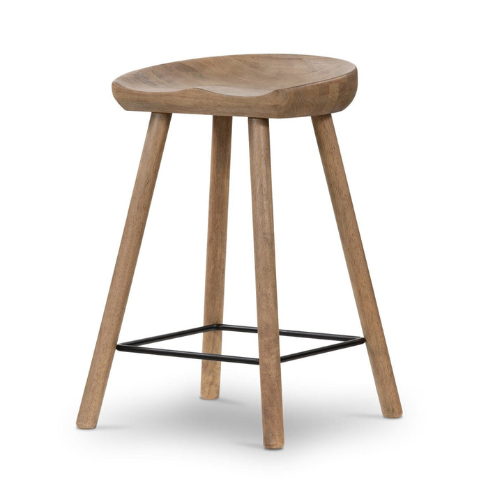 Bradley Counter Stool - Natural Matte