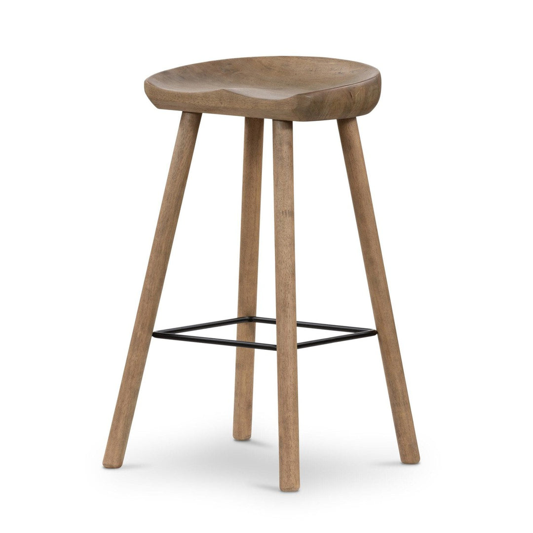 Bradley Bar Stool - Natural Matte