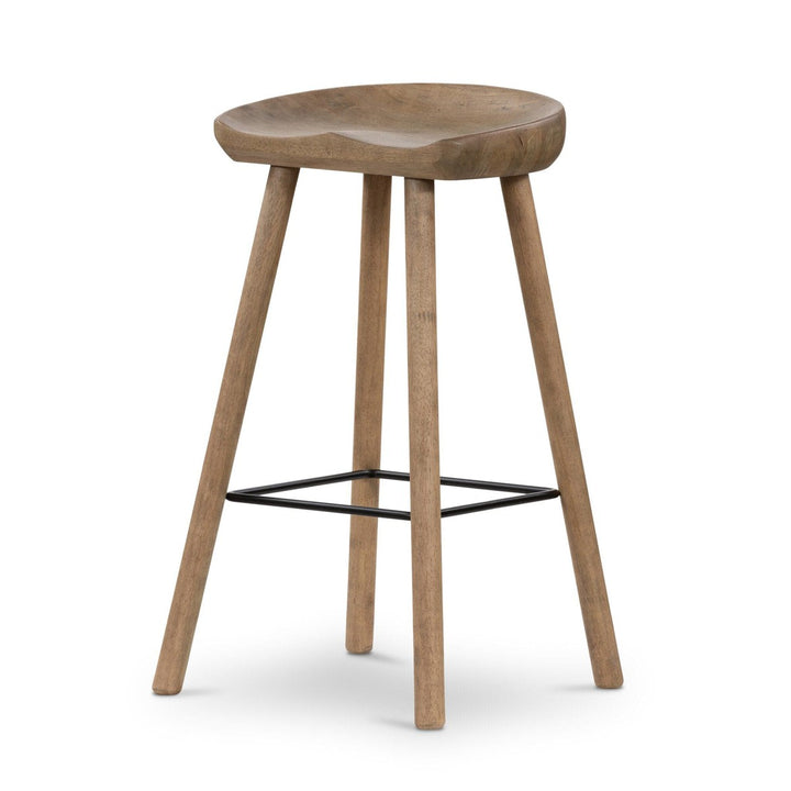 Bradley Bar Stool - Natural Matte