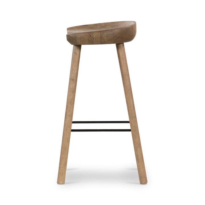 Bradley Bar Stool - Natural Matte