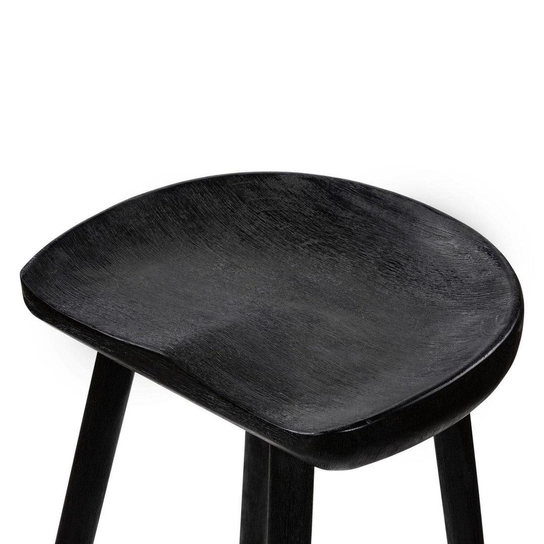 Bradley Bar Stool - Matte Black Parawood