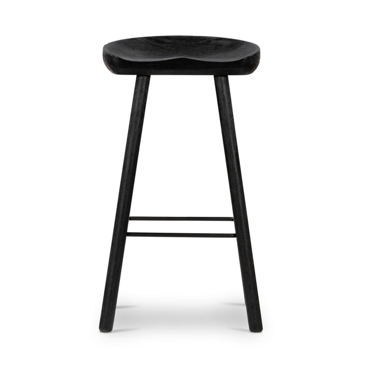 Bradley Bar Stool - Matte Black Parawood