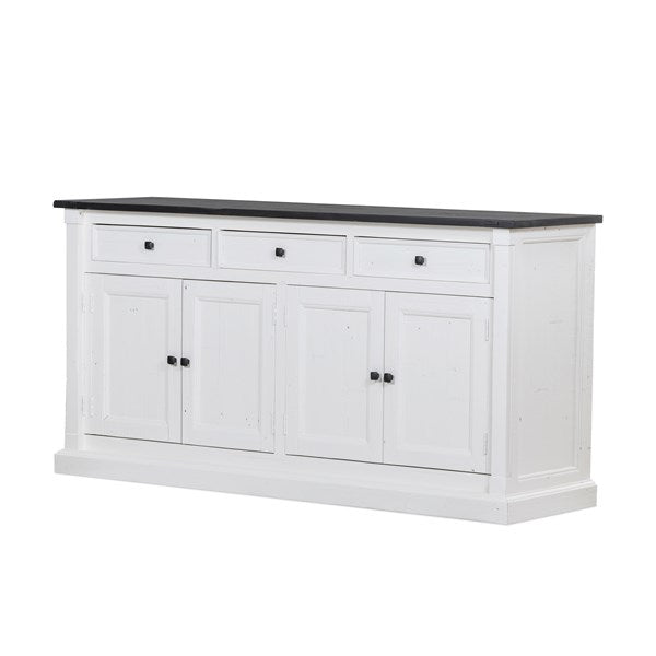 Cintra Sideboard-Four Hands-FH-107830-017-Sideboards & CredenzasLimestone White - Ink-9-France and Son