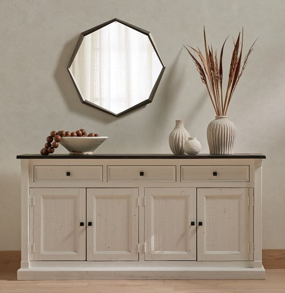Cintra Sideboard-Four Hands-FH-VCID-02-4237-Sideboards & CredenzasLimestone White - Driftwood Natural Top-3-France and Son