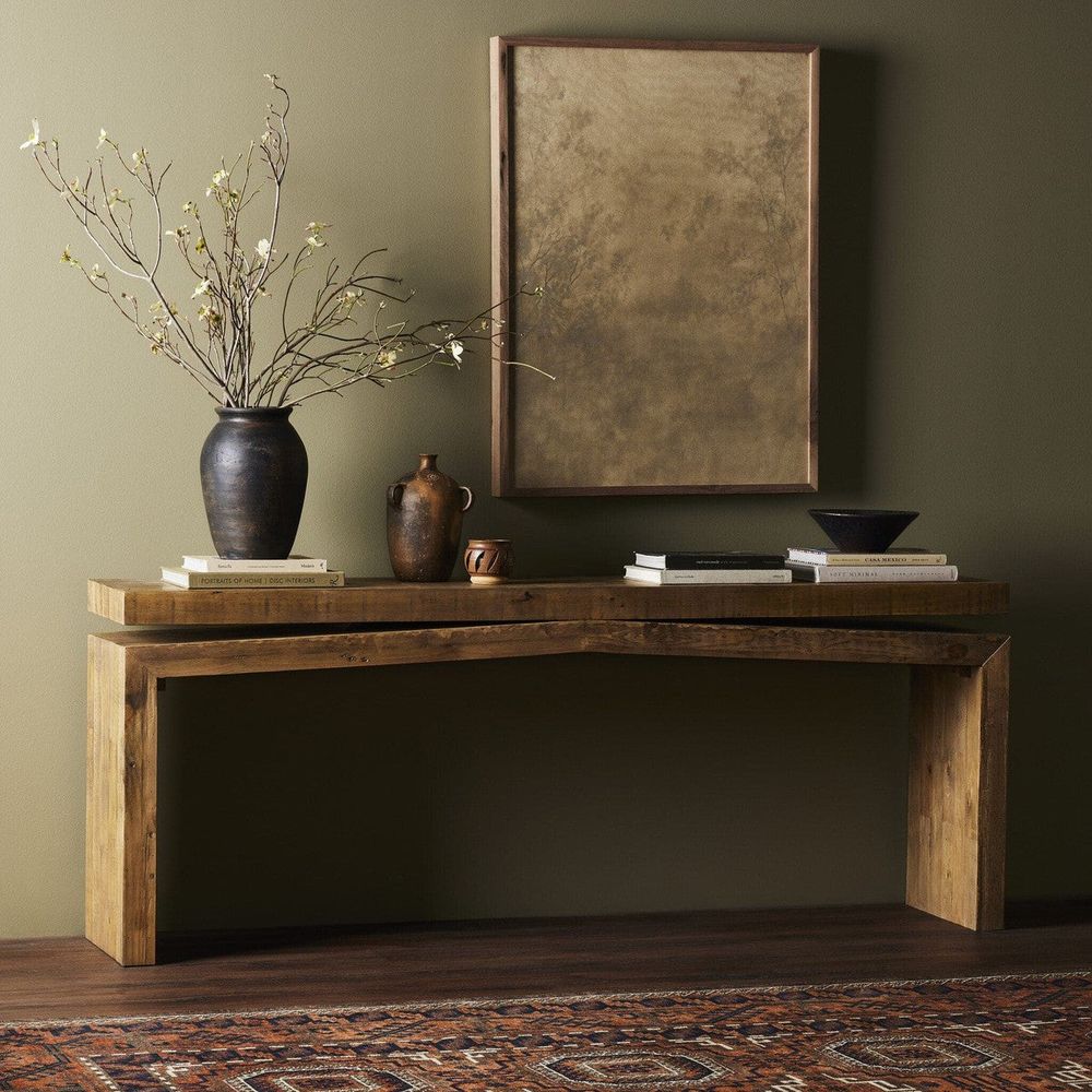 Console Tables Alaric 79" Reclaimed Console Table - Sierra Rustic Natural