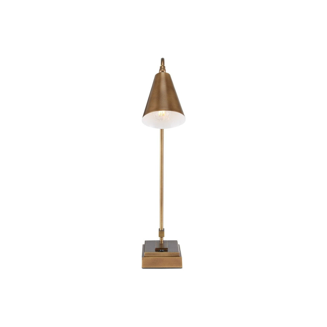 Symmetry Brass Desk Lamp