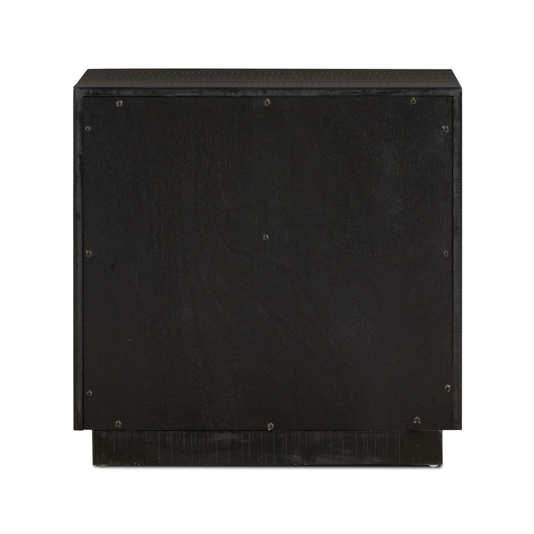 Sasha Nightstand - Burnished Black