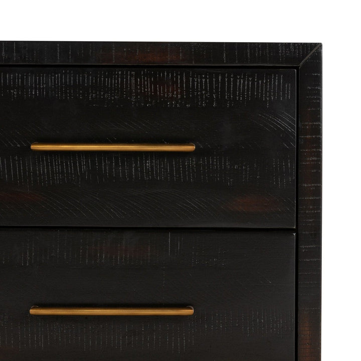 Sasha Nightstand - Burnished Black