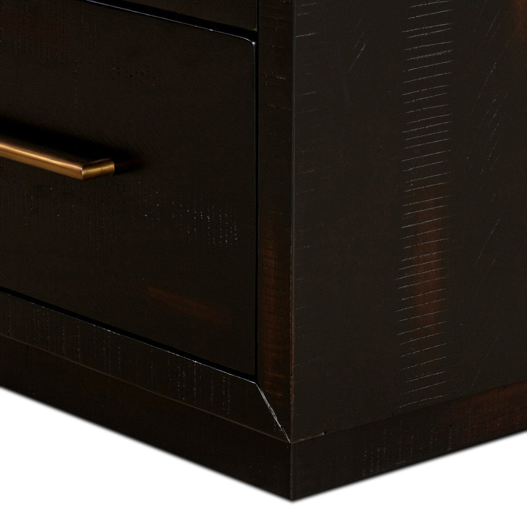 Sasha Nightstand - Burnished Black