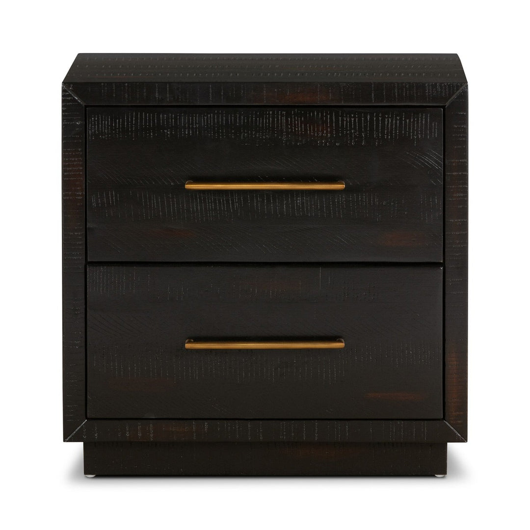 Sasha Nightstand - Burnished Black