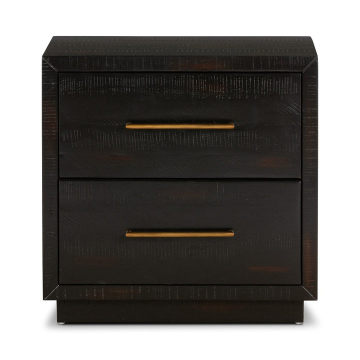 Sasha Nightstand - Burnished Black