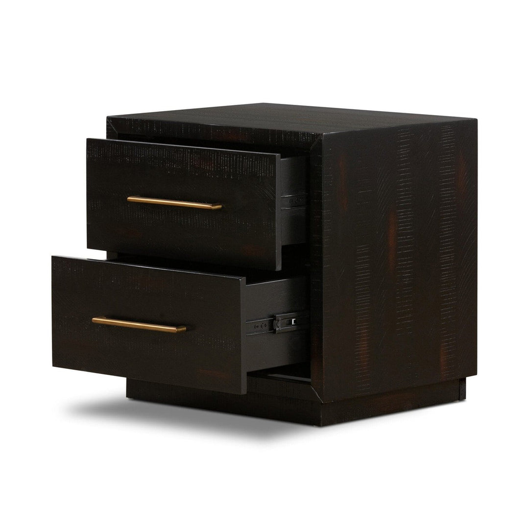 Sasha Nightstand - Burnished Black