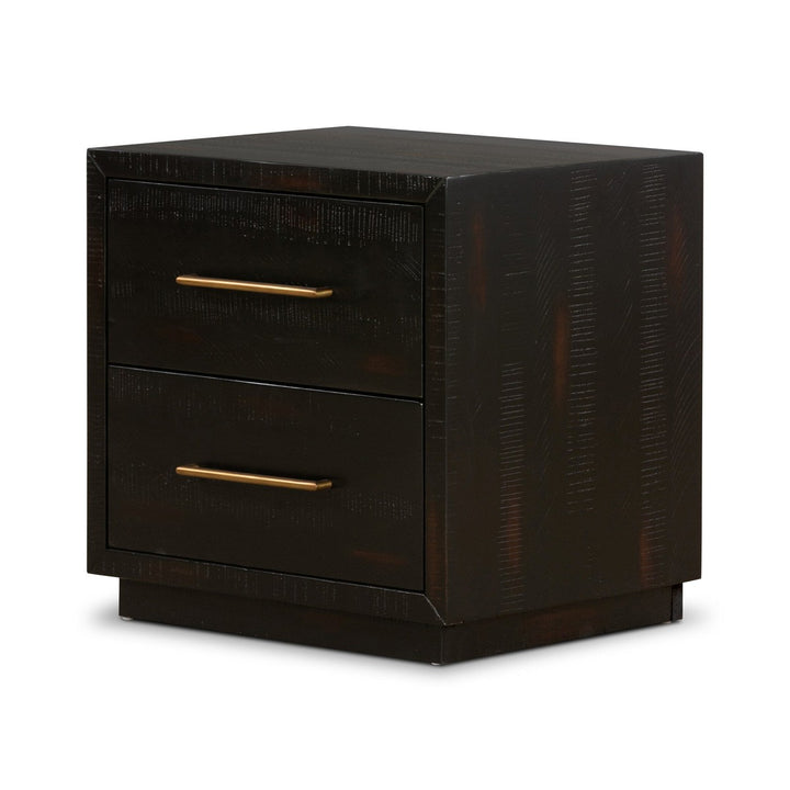 Sasha Nightstand - Burnished Black