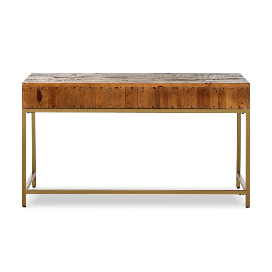 Turner Desk - Brass