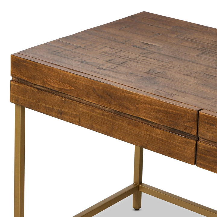 Turner Desk - Brass