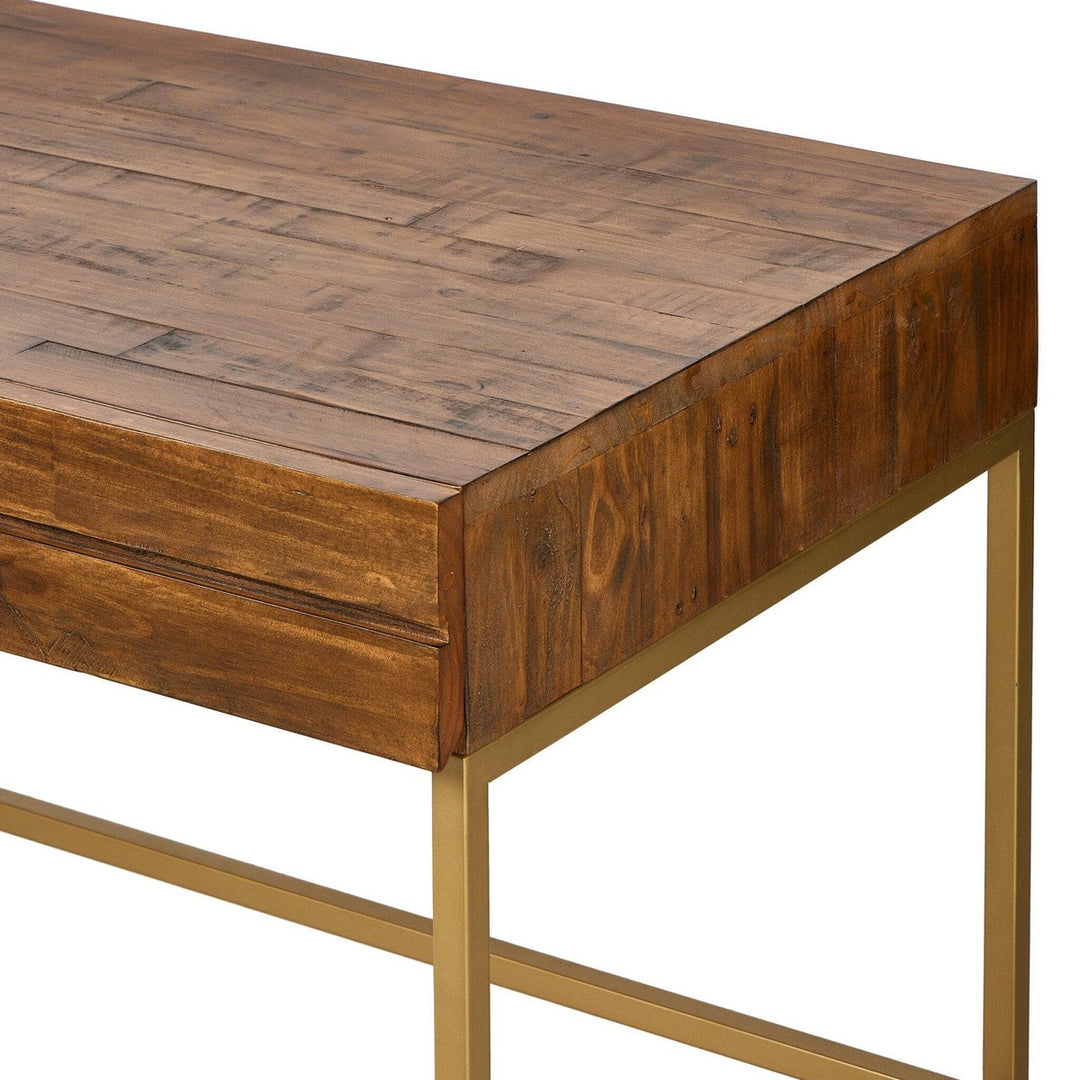 Turner Desk - Brass