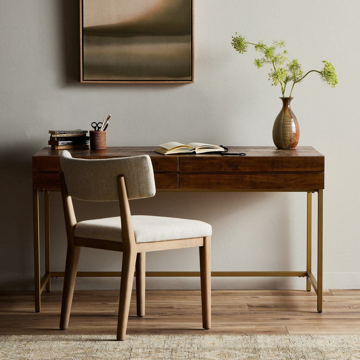 Turner Desk - Brass