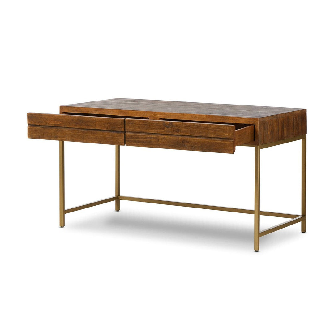 Turner Desk - Brass