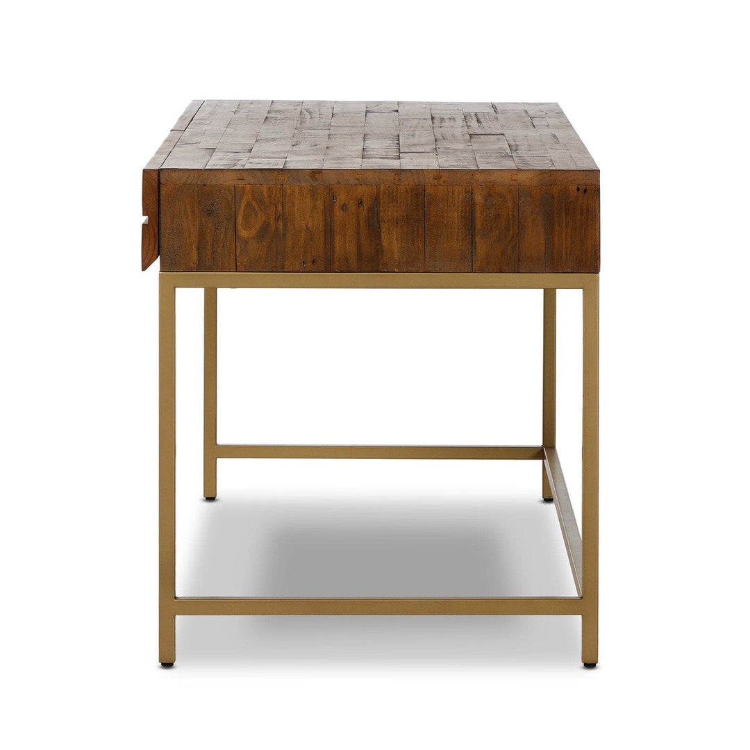 Turner Desk - Brass