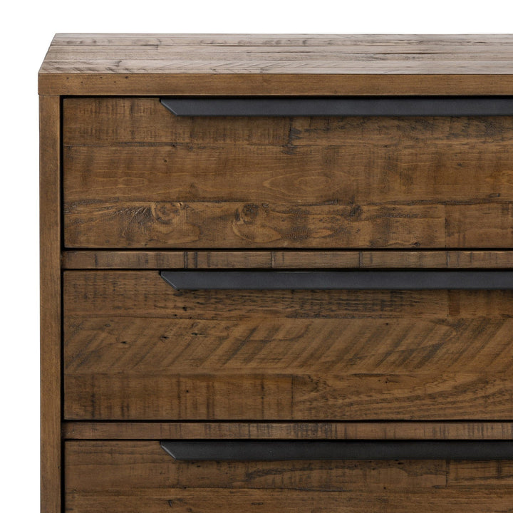 Wyeth 3 Drawer Dresser - Rustic Sandalwood