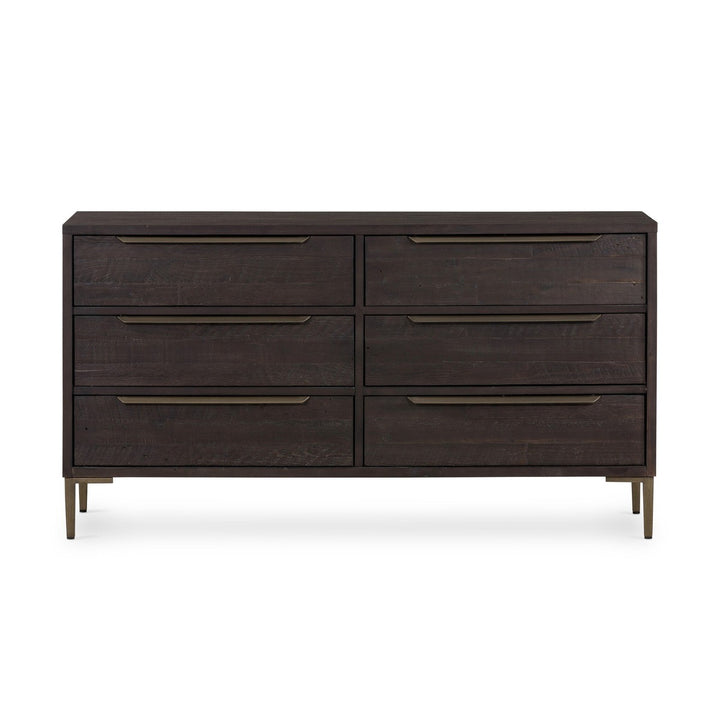 Wyatt 6 Drawer Dresser - Dark Carbon