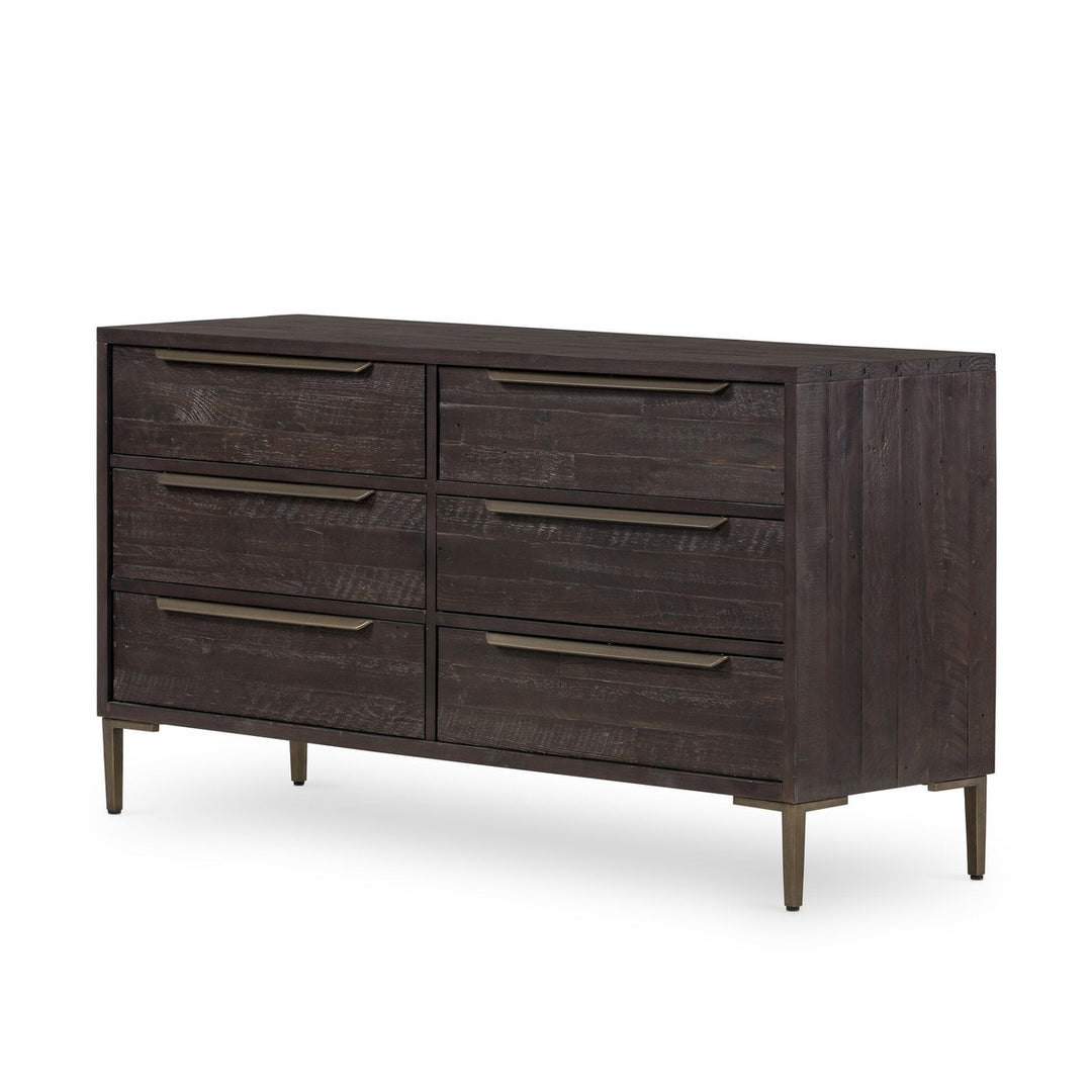 Wyatt 6 Drawer Dresser - Dark Carbon