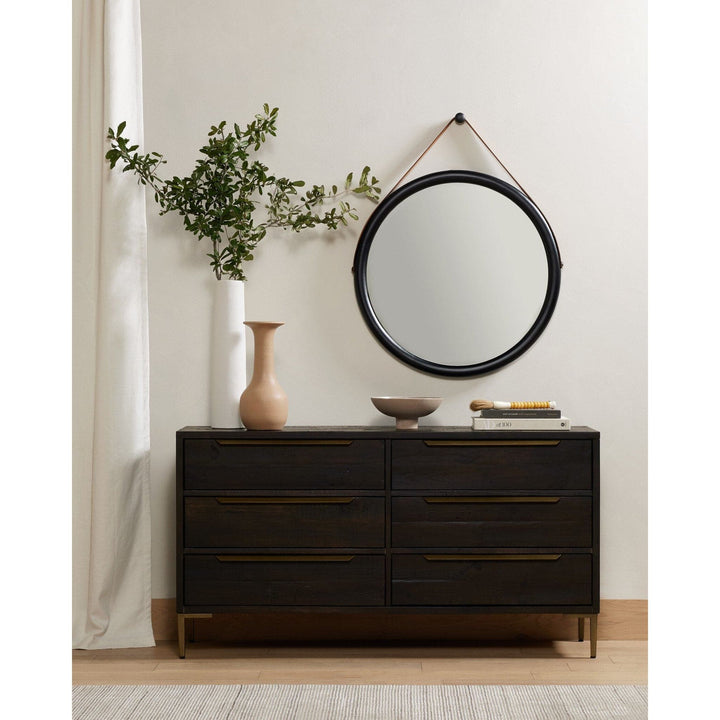 Wyatt 6 Drawer Dresser - Dark Carbon