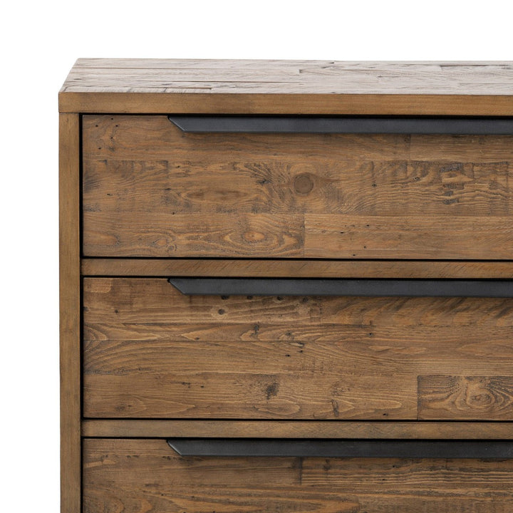 Wyatt 6 Drawer Dresser - Rustic Sandalwood