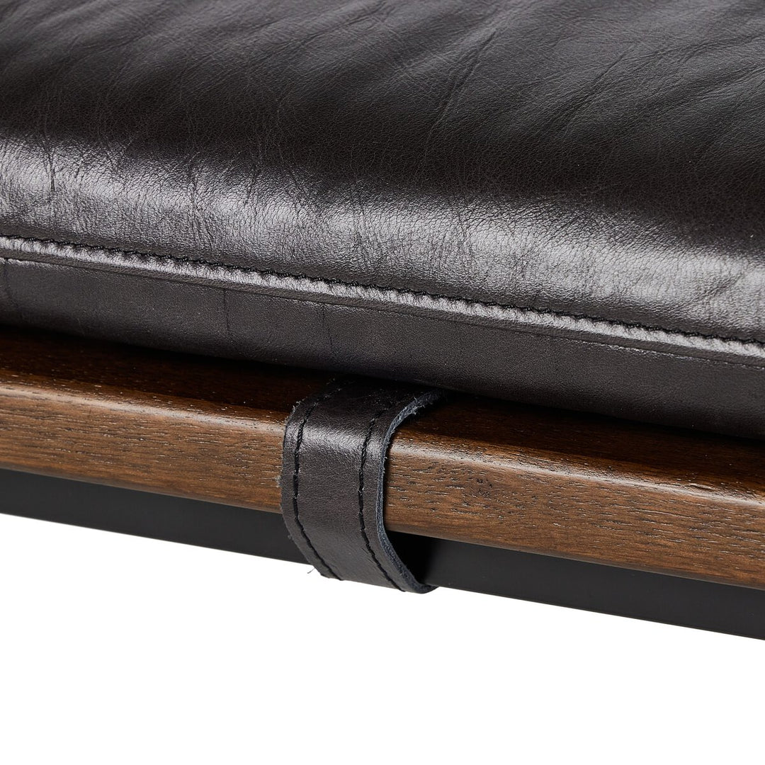 Sabine Accent Bench - Sonoma Black